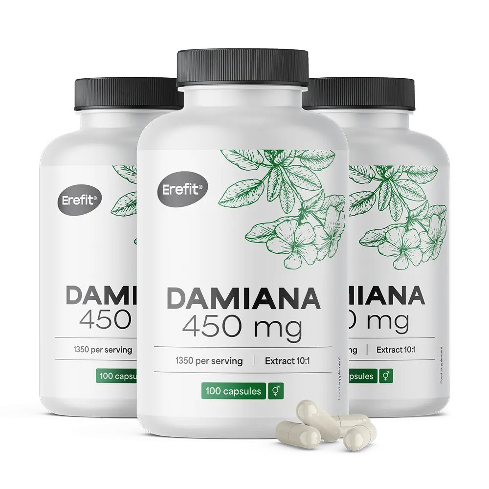 Δαμιανά 450 mg - εκχύλισμα 10:1.